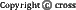 Copyright (c) cross